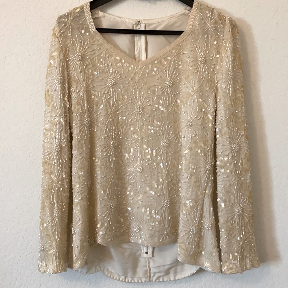 Vintage Sequin Top